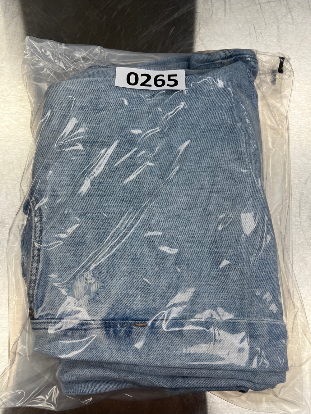 American Eagle Outfitters Light Blue Wide-Leg Jeans Women’s 12 - Picture 13 of 13